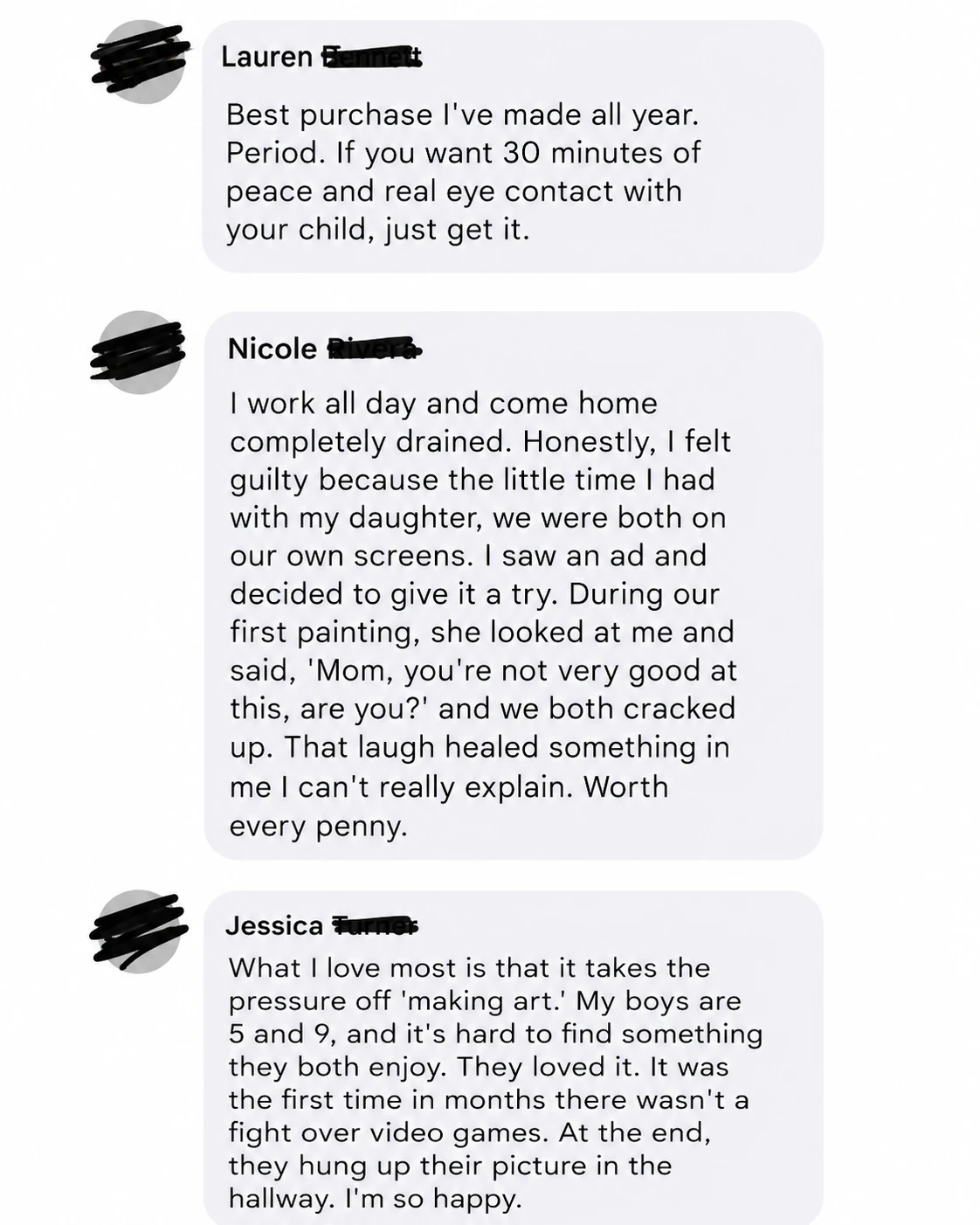 Customer feedback messages, collection 2